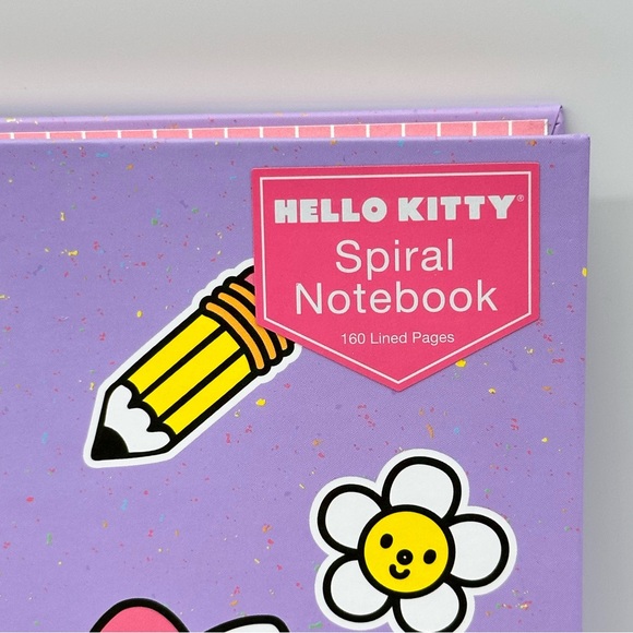 Sanrio Hello Kitty Spiral Notebook - HK Science Rules Purple - Picture 2 of 7